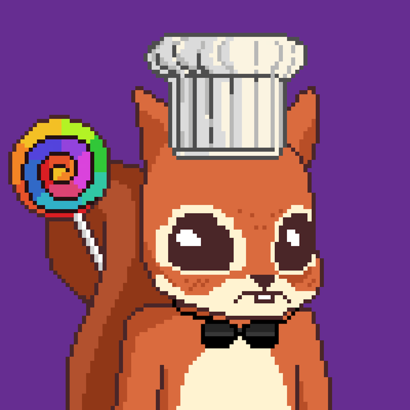 Pixel Squirrels #238